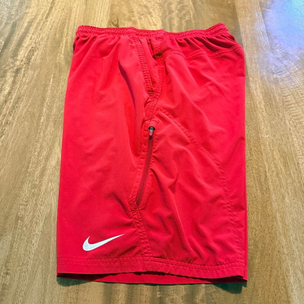 Nike Dri-FIT Men’s Red Basketball Shorts Size Medium